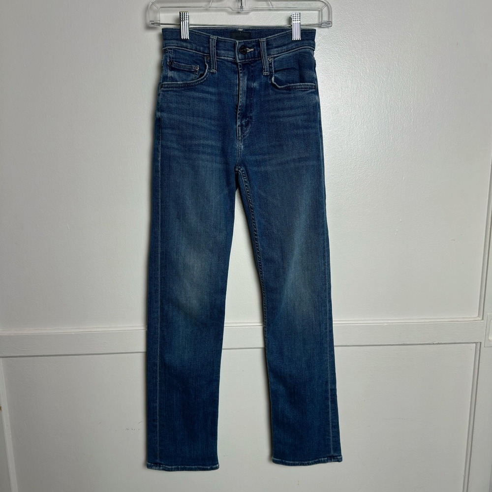 MOTHER The Mid Rise Rider Ankle Jeans Blue 24